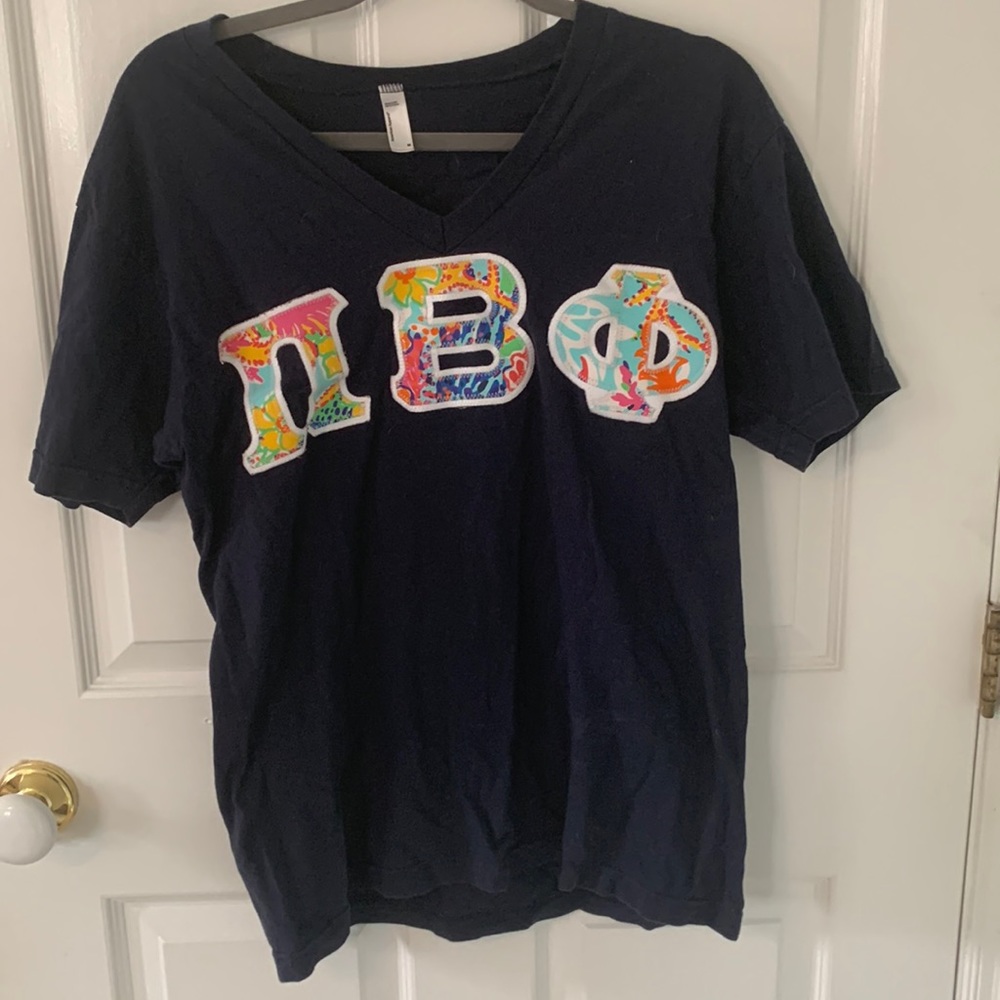 PI PHI letters Comfort Colors